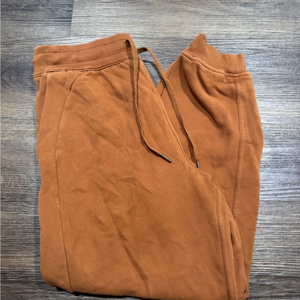 Lululemon Athletica Burnt Orange Joggers